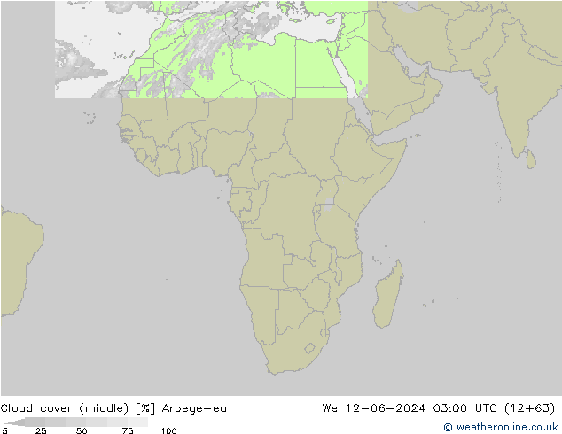 облака (средний) Arpege-eu ср 12.06.2024 03 UTC