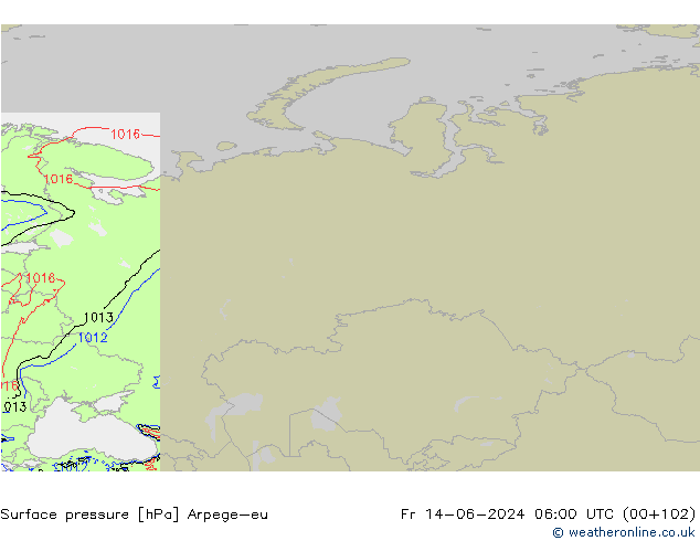      Arpege-eu  14.06.2024 06 UTC