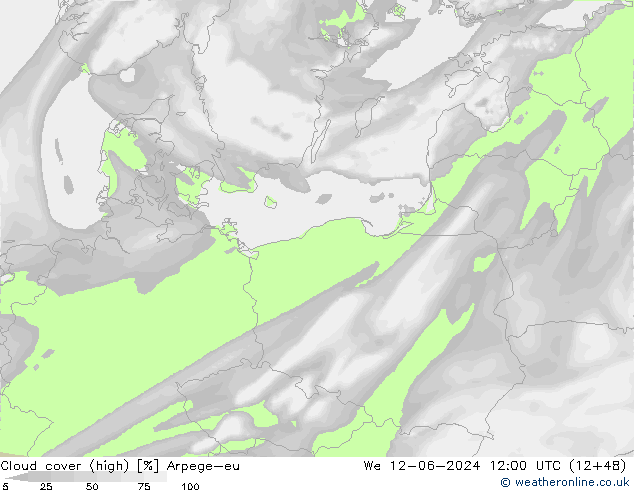 nuvens (high) Arpege-eu Qua 12.06.2024 12 UTC
