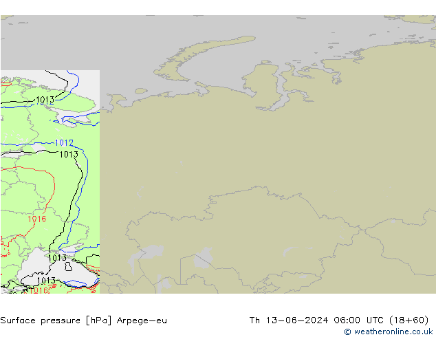      Arpege-eu  13.06.2024 06 UTC