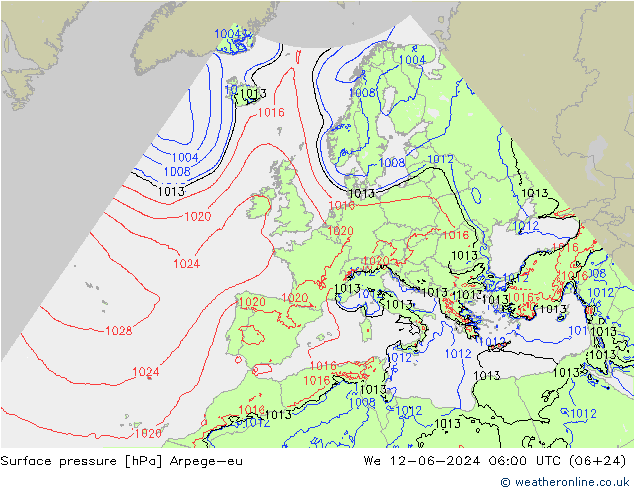      Arpege-eu  12.06.2024 06 UTC
