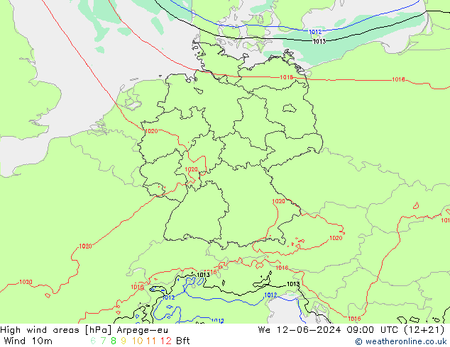 Sturmfelder Arpege-eu Mi 12.06.2024 09 UTC
