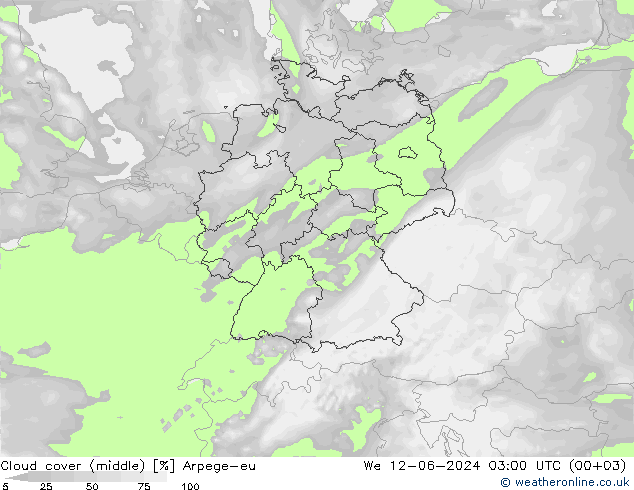 云 (中) Arpege-eu 星期三 12.06.2024 03 UTC