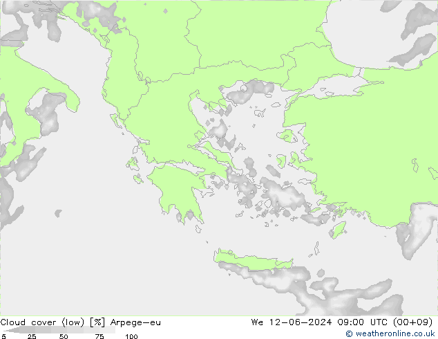 nuvens (baixo) Arpege-eu Qua 12.06.2024 09 UTC