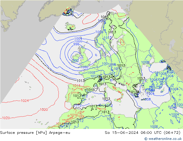      Arpege-eu  15.06.2024 06 UTC