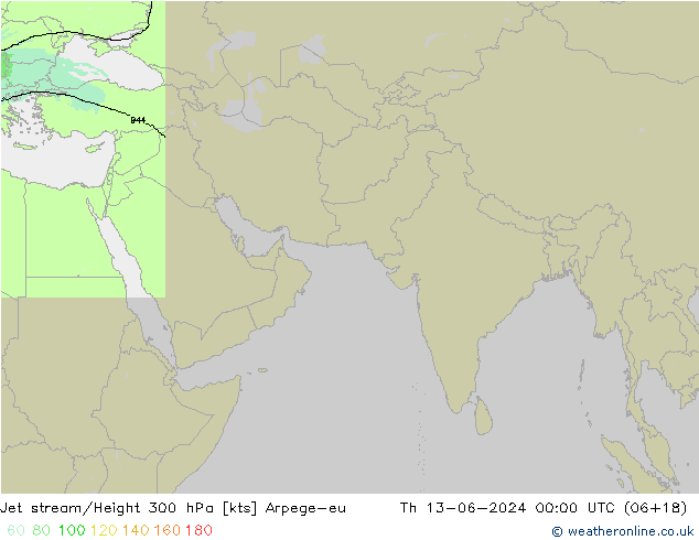 Jet Akımları Arpege-eu Per 13.06.2024 00 UTC