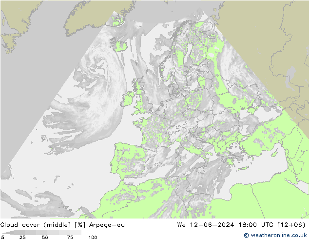 облака (средний) Arpege-eu ср 12.06.2024 18 UTC