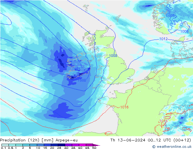  (12h) Arpege-eu  13.06.2024 12 UTC