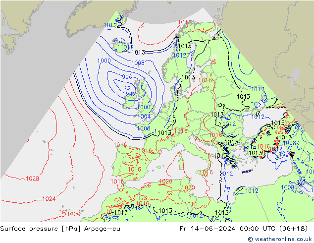 pressão do solo Arpege-eu Sex 14.06.2024 00 UTC