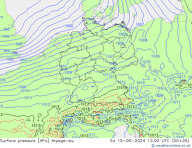      Arpege-eu  15.06.2024 12 UTC