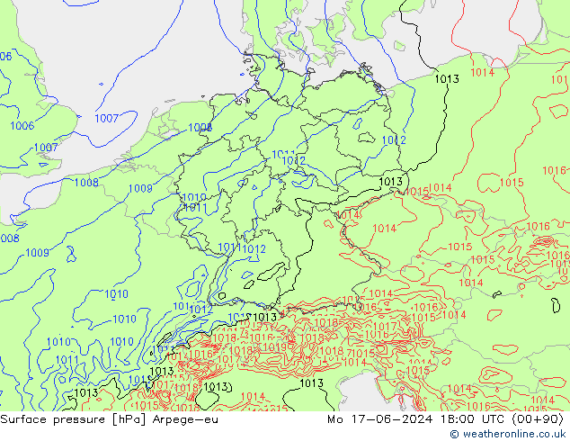      Arpege-eu  17.06.2024 18 UTC