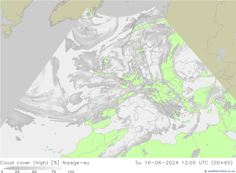 облака (средний) Arpege-eu Вс 16.06.2024 12 UTC