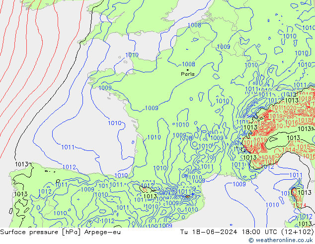      Arpege-eu  18.06.2024 18 UTC