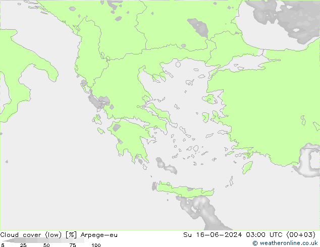 Nuages (bas) Arpege-eu dim 16.06.2024 03 UTC