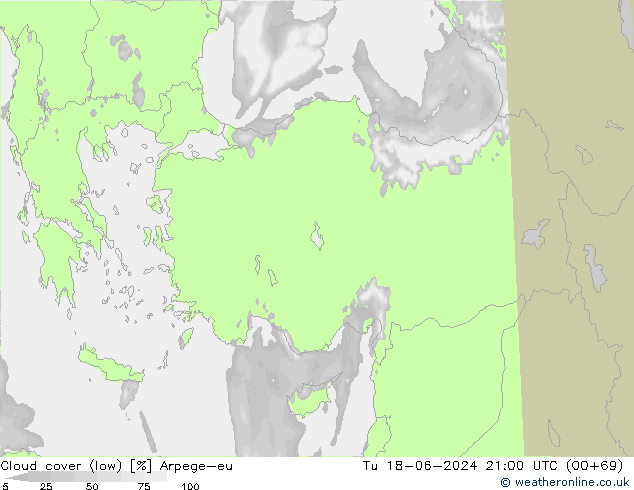 облака (низкий) Arpege-eu вт 18.06.2024 21 UTC