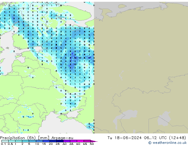  (6h) Arpege-eu  18.06.2024 12 UTC