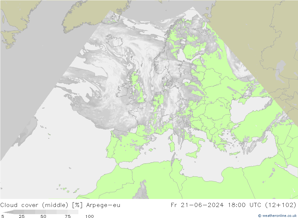 云 (中) Arpege-eu 星期五 21.06.2024 18 UTC