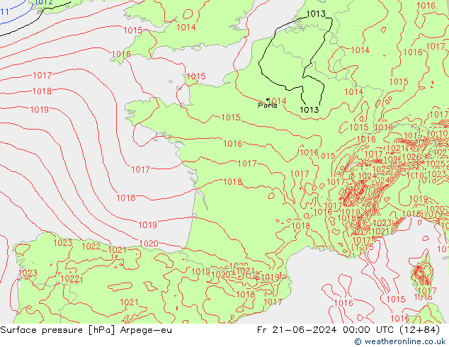 pressão do solo Arpege-eu Sex 21.06.2024 00 UTC