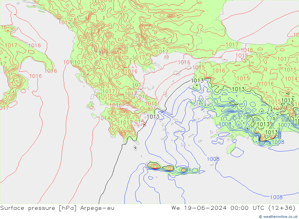      Arpege-eu  19.06.2024 00 UTC