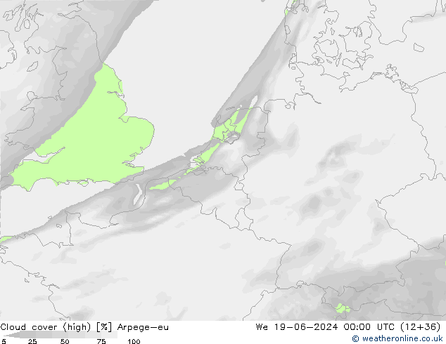 Nubes altas Arpege-eu mié 19.06.2024 00 UTC