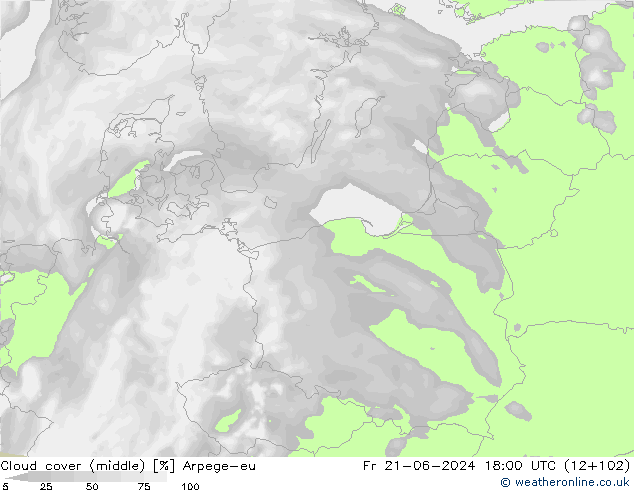 Bulutlar (orta) Arpege-eu Cu 21.06.2024 18 UTC