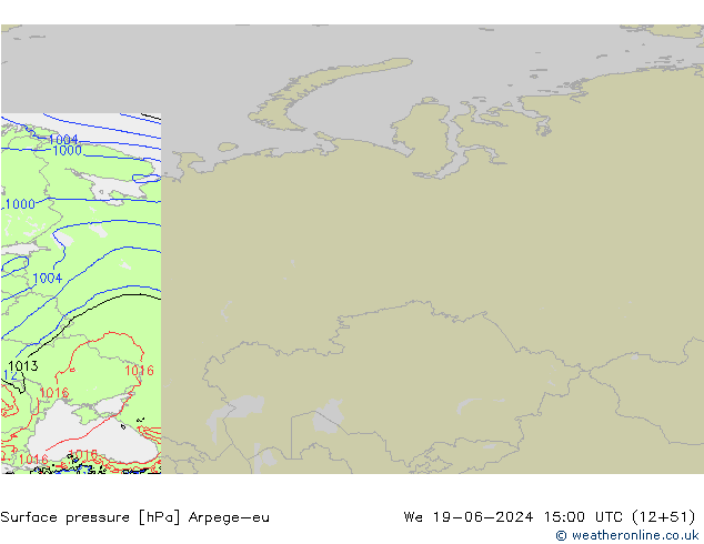 ciśnienie Arpege-eu śro. 19.06.2024 15 UTC