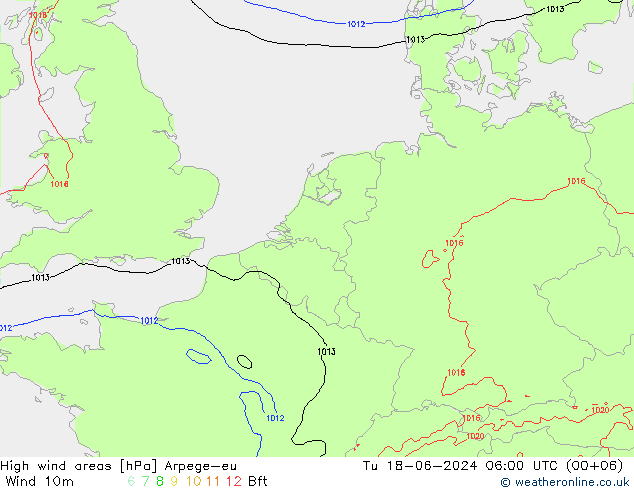 Sturmfelder Arpege-eu Di 18.06.2024 06 UTC