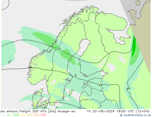 Polarjet Arpege-eu Do 20.06.2024 18 UTC