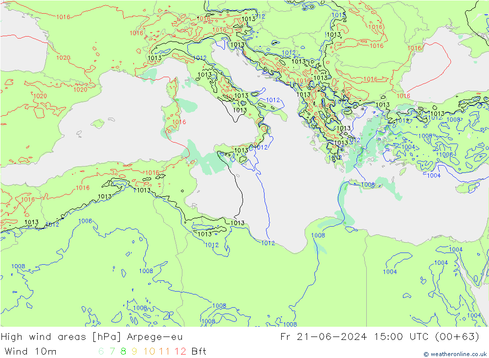 Izotacha Arpege-eu pt. 21.06.2024 15 UTC