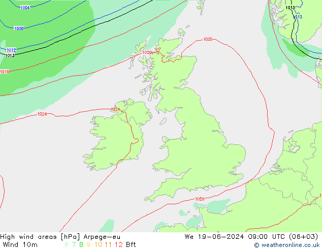 Sturmfelder Arpege-eu Mi 19.06.2024 09 UTC