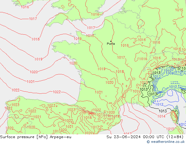      Arpege-eu  23.06.2024 00 UTC