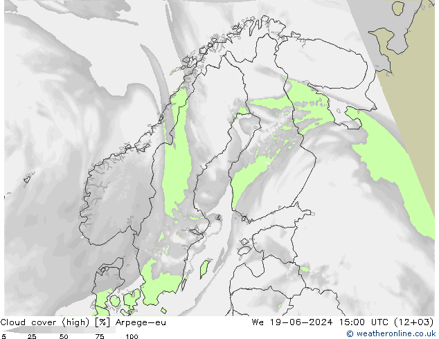 Nubes altas Arpege-eu mié 19.06.2024 15 UTC