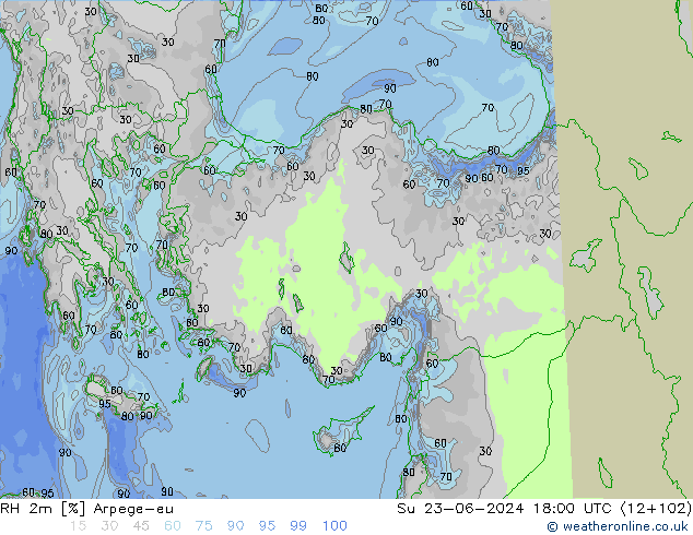 RV 2m Arpege-eu zo 23.06.2024 18 UTC