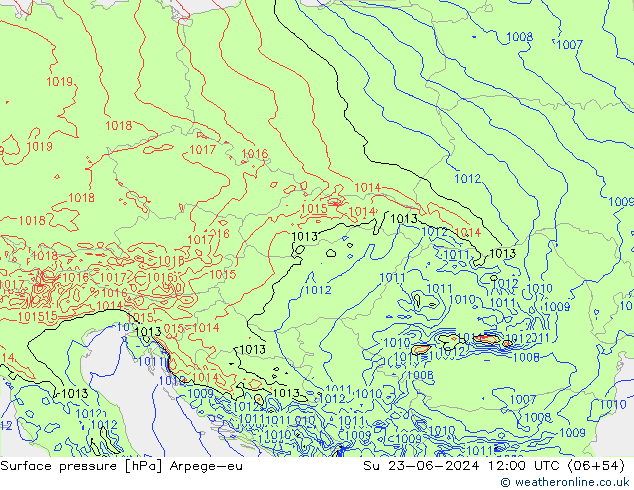      Arpege-eu  23.06.2024 12 UTC