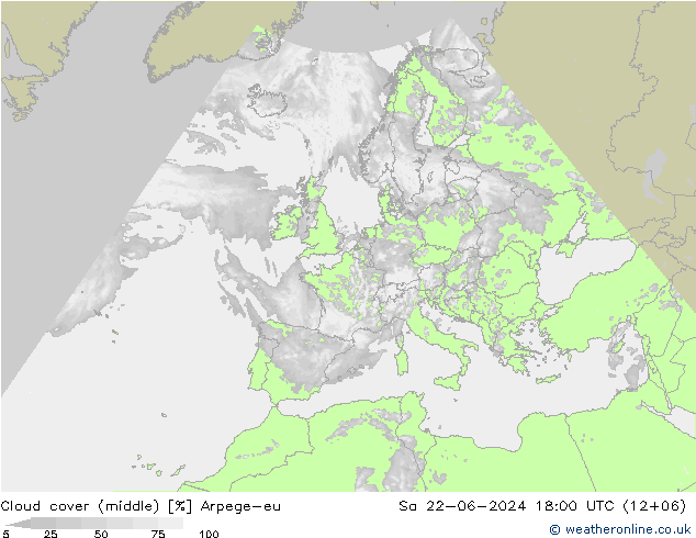 云 (中) Arpege-eu 星期六 22.06.2024 18 UTC