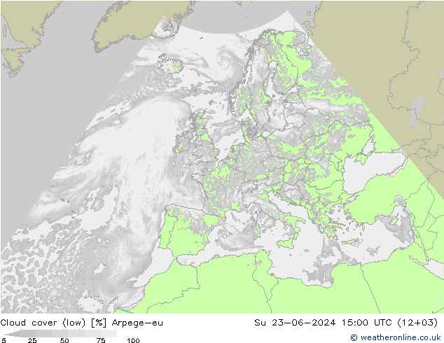 云 (低) Arpege-eu 星期日 23.06.2024 15 UTC