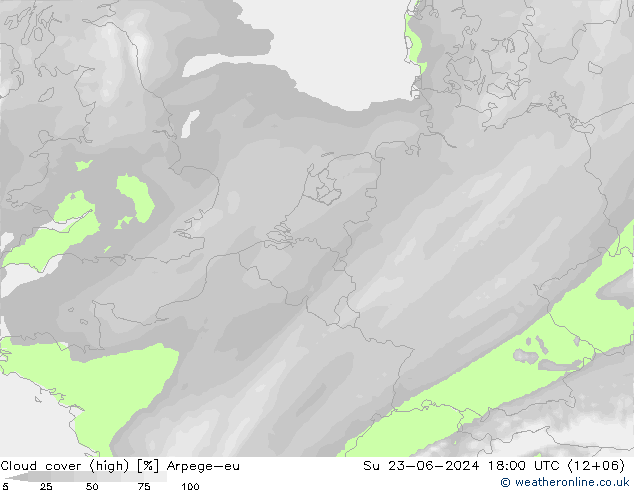 云 (中) Arpege-eu 星期日 23.06.2024 18 UTC