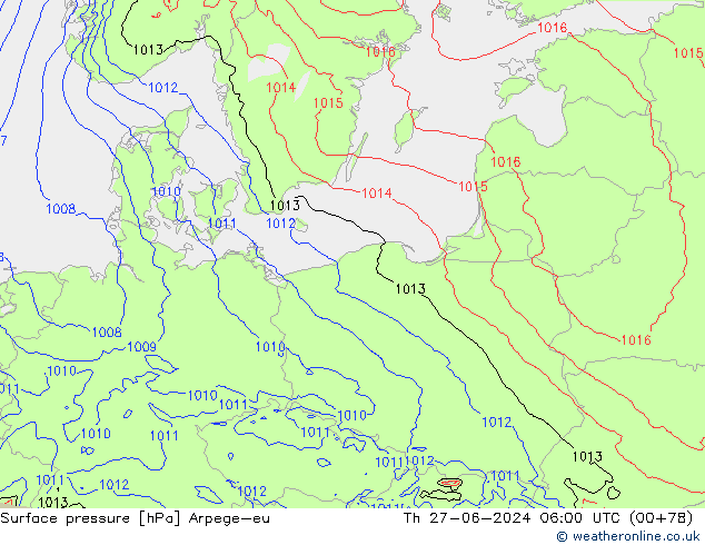 pression de l'air Arpege-eu jeu 27.06.2024 06 UTC