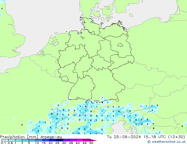 opad Arpege-eu wto. 25.06.2024 18 UTC