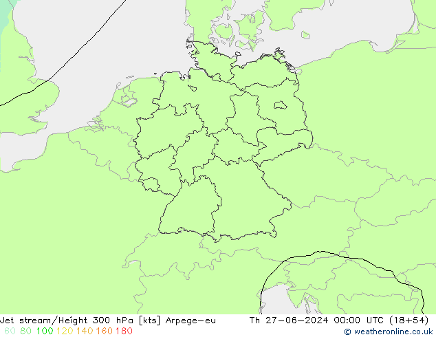 Jet Akımları Arpege-eu Per 27.06.2024 00 UTC