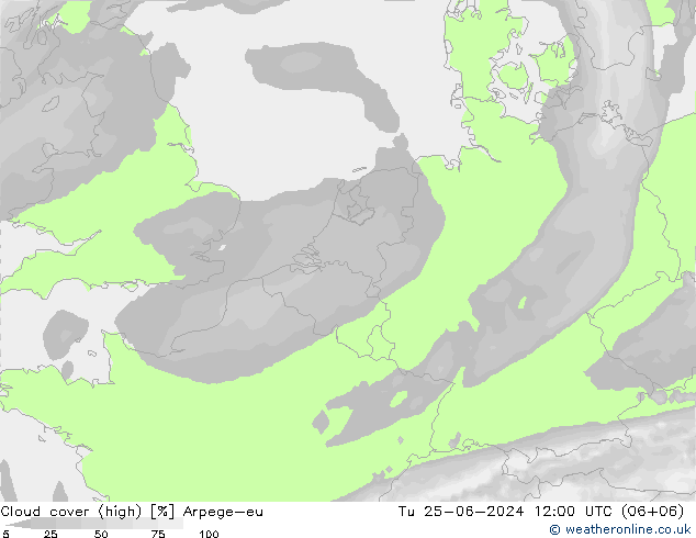 云 (中) Arpege-eu 星期二 25.06.2024 12 UTC