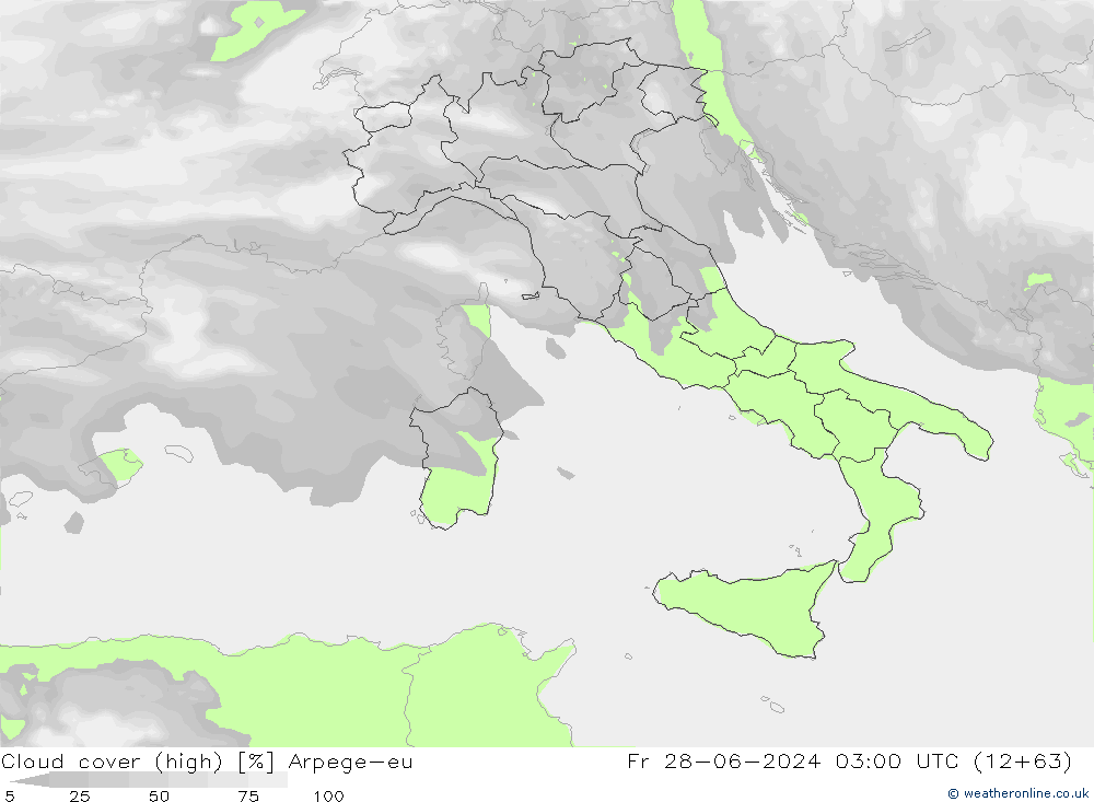 Bewolking (Hoog) Arpege-eu vr 28.06.2024 03 UTC