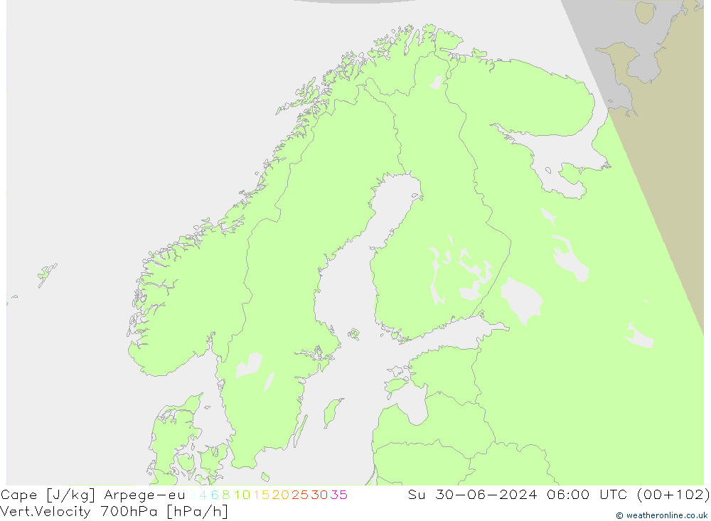 Cape Arpege-eu zo 30.06.2024 06 UTC