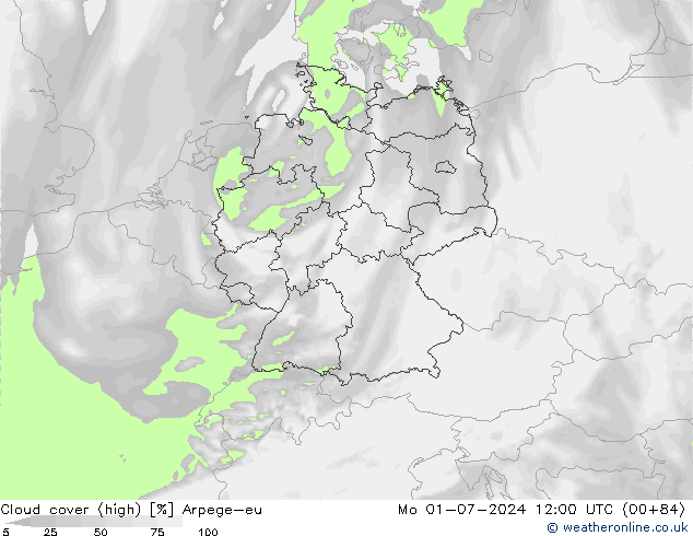 云 (中) Arpege-eu 星期一 01.07.2024 12 UTC