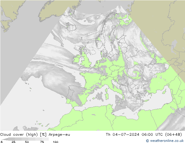 云 (中) Arpege-eu 星期四 04.07.2024 06 UTC