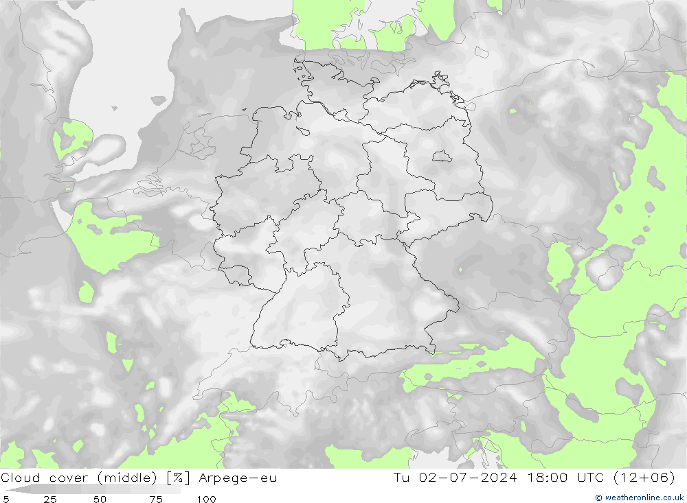 云 (中) Arpege-eu 星期二 02.07.2024 18 UTC