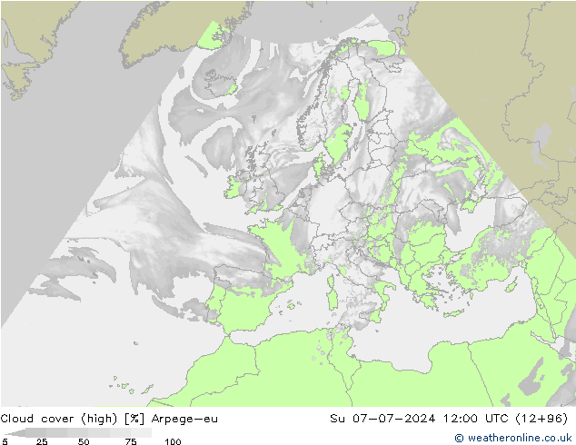 云 (中) Arpege-eu 星期日 07.07.2024 12 UTC