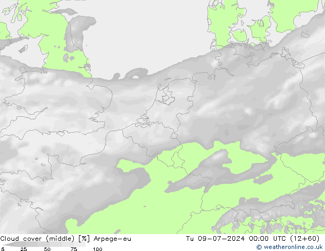 云 (中) Arpege-eu 星期二 09.07.2024 00 UTC