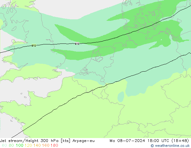 Straalstroom Arpege-eu ma 08.07.2024 18 UTC