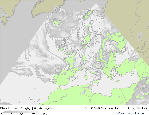云 (中) Arpege-eu 星期日 07.07.2024 12 UTC